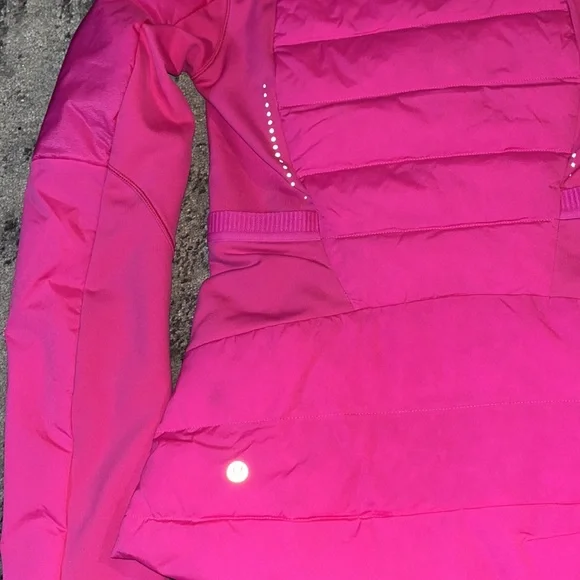 NWT Lululemon Down for It All Jacket In Sonic Pink